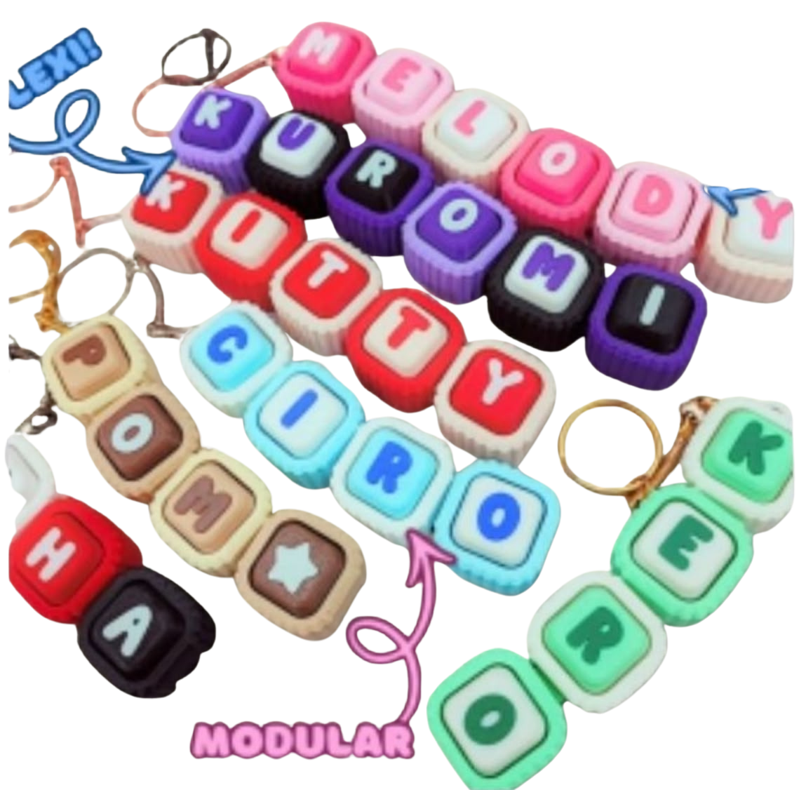 Alphabet per letter